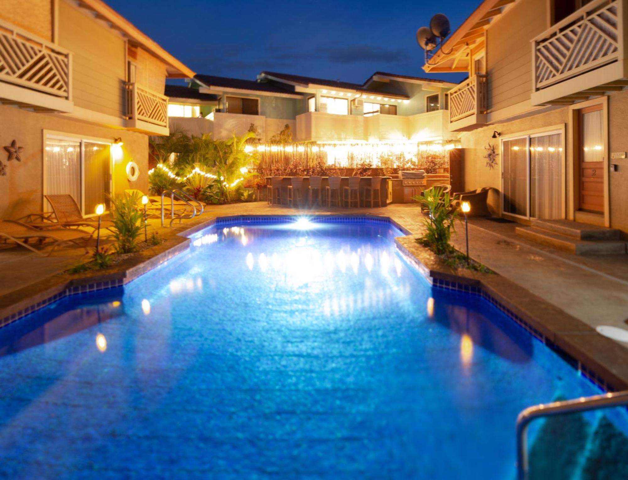 Plumeria Suite, 2-Bedrooms, Sleeps 6, Pool & Bbq, Pre-Renovation Summer Sale Кихеи Екстериор снимка